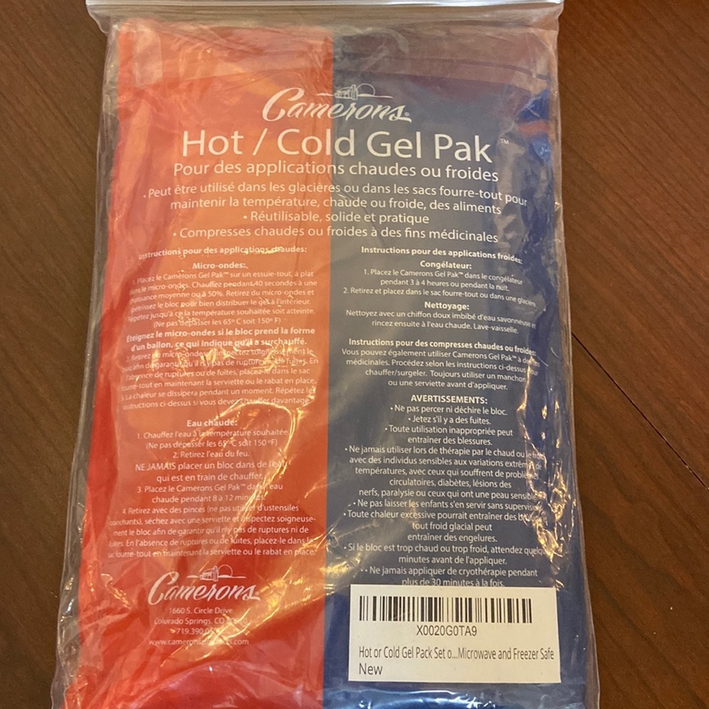 Camerons Hot or Cold Gel Pack